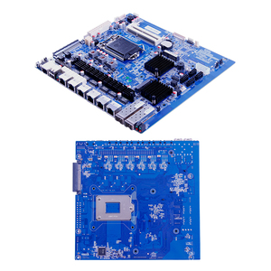 Zeroone LGA1150 Mini ITX Bo mạch chủ 6 LAN <span class=keywords><strong>Intel</strong></span> SATA New Rack mount SFP tường lửa mạng Router cho máy tính để bàn hỗ trợ i3/i5/i7 - Product Image 2