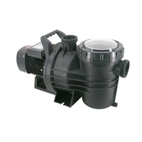 Meistverkaufte OEM SM 1PS 2PS Schwarze Kunststoff-Schwimmbad-Elektropumpe 220V 50HZ Einphasig Bodeneinbau 1 Jahr Garantie