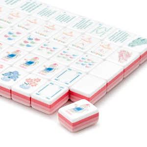 Tuiles de Mahjong Américain en Acrylique à 4 Couches, Uniques et Très Vendues, Luxe, Écologiques, Pliables et Durables pour <span class=keywords><strong>Jeu</strong></span> Décontracté des Enfants - Product Image 3