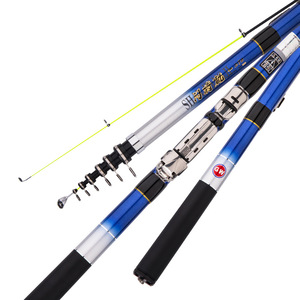 Canne à pêche en eau salée Guangwei Flash General Rock Fishing Rod 3.5M, section courte, fibre de carbone, ultra-rigide - Product Image 2