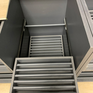 Gạch hiển thị đơn vị tráng men Slate gốm kim loại kệ trưng bày cho tấm đá cẩm thạch kết hợp tủ - Product Image 6