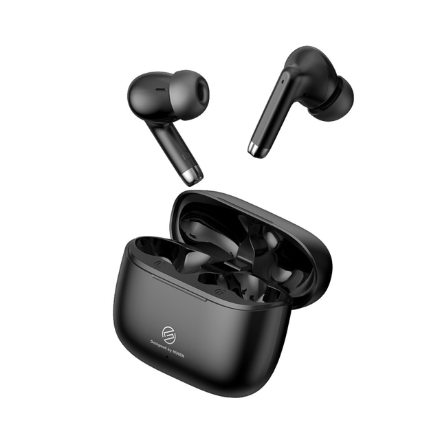 Huien Bluetooth Headset bluetooth 5.3 Headphones with 4 Enc Microphone Called Noise Reduction 40hrs of Wireless Ear Headset
