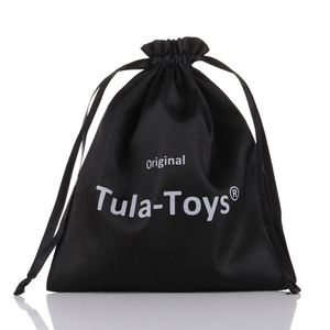 Sacs cadeaux personnalisés imprimés pour perruques, bijoux, lingerie, maillots de bain, pochettes en satin pour cheveux, sacs à chaussures en soie noire - Product Image 2