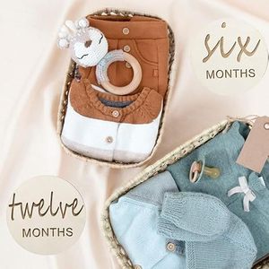 Wooden Baby Month Milestone Cards for Newborn <b>Memory</b> Keeping Unique Growth Markers Eco-friendly Engraved Factory Price - Product Image 2