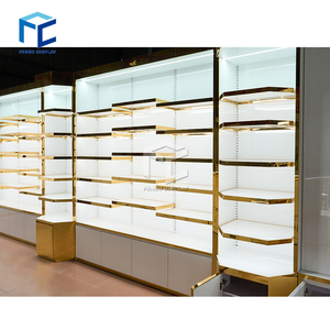 Hiện đại cửa hàng bán lẻ Thiết kế trang trí quà tặng cửa hàng trưng bày Showcase Boutique cửa hàng tạp hóa Kệ MDF có thể điều chỉnh kệ trưng bày - Product Image 6