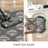 Tapis de cuisine antidérapants, lavables en machine, absorbants et résistants aux taches, pour cuisine et buanderie