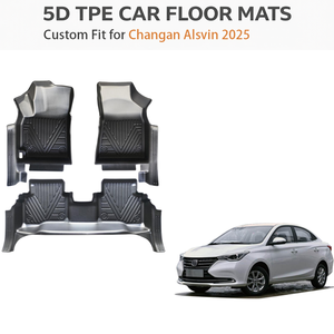 Tapis de sol TPE sur mesure pour Changan Alsvin LHD 2025, imperméables, toutes saisons, robustes, doublures de sol de voiture OEM - Product Image 1