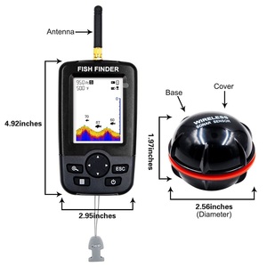 XJ-01 Promotion Sonar intelligent <span class=keywords><strong>sans</strong></span> <span class=keywords><strong>fil</strong></span> 100m avec écran couleur HD et <span class=keywords><strong>caméra</strong></span> de <span class=keywords><strong>pêche</strong></span> <span class=keywords><strong>sous</strong></span>-<span class=keywords><strong>marine</strong></span> pour la détection de poissons - Product Image 4