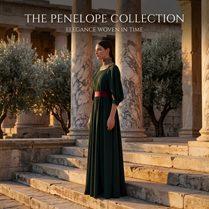 Robe maxi médiévale grecque antique - Robe verte à col en dentelle pour cosplay - Product Image 1