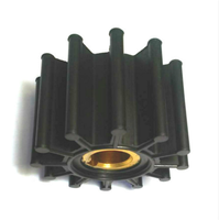Remplacer le kit Sherwood 10615K et 10615K Crusader RP061017 4BTA Seawater QSD 2.0 3908220 47-879312025 Roue en caoutchouc marine