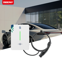 Estación de Carga BENY Comercial de 32a para Vehículos Eléctricos, Garantía de 3 Años, 7.4kw, Blanca, Monofásica, 230v, Cargador para Vehículos Eléctricos