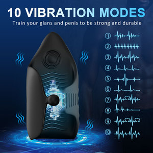 <b>Vibrating</b> <b>wearable</b> penis training frequency vibrator penis stimulation product electric masturbation trainer for longer lasting - Product Image 2