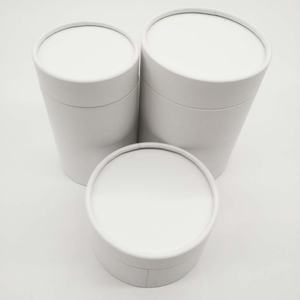 กระป๋องกระดาษขนาดเส้นผ่านศูนย์กลางภายใน 62 มม. สำหรับบรรจุภัณฑ์เครื่องสำอาง น้ำมัน ชา  หลอดกระดาษคราฟท์ทรงกลม - Product Image 6