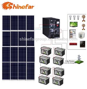 Système solaire MPPT 96V 10000W à énergie renouvelable avec panneaux en silicium polycristallin/monocristallin pour usage domestique hors réseau - Product Image 1