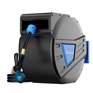 Bobine de tuyau d'arrosage murale automatique en caoutchouc certifiée CNS, anti-UV et flexible, pour l'irrigation de jardin - Offre Spéciale - Product Image 5