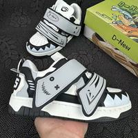 Chaussures décontractées à semelle épaisse Tyrannosaurus pour hommes et femmes - Baskets polyvalentes pour couples avec couleurs contrastées