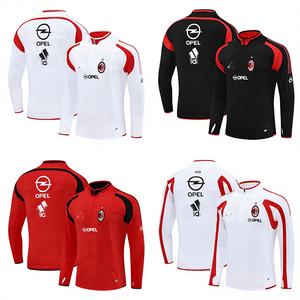 Herbst-Winter Langarm-Trainingsanzug mit Halbem Reißverschluss aus Polyester, Unisex Retro-Fußballanzug für Grenzüberschreitenden Handel - Product Image 1