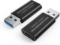 Adaptador de CA USB-A USB-C de Aleación de Aluminio con Carga Rápida, Protección Contra Robo de Datos, Compatible con iPhone, iPad, Laptop, PC OEM, Protección Contra Cortocircuitos