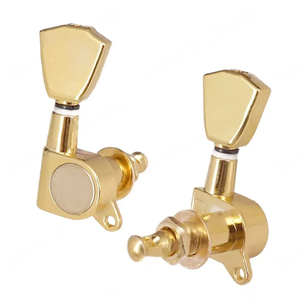 Hot <span class=keywords><strong>Sale</strong></span> Gold 6 In Line Rechter Hand Tuning Toetsen Pinnen Machine Heads Set Gitaartuners Voor Lp-Stijl Elektrische Gitaaronderdelen - Product Image 5