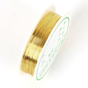 Hot Sale Plated DIY Brass <strong>Wire</strong> for <strong>Fashion</strong> Jewelry Making More Colors for Choice 0.2mm 20m/Spool 1908534 - Product Image 4