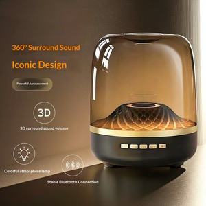 Altavoz Bluetooth Inalámbrico, Subwoofer Transparente, Mini Altavoz Portátil con Luz Ambiental RGB, Pequeño Altavoz de Audio - Product Image 2