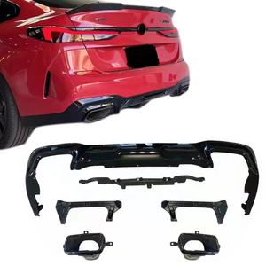Diffusore Posteriore 2020 per <span class=keywords><strong>BMW</strong></span> Serie 2 <span class=keywords><strong>F44</strong></span> M235i in Materiale Plastico PP Nero Lucido con Terminali - Product Image 5