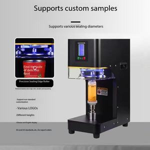 آلة ختم علب البيرة أحادية الرأس شبه أوتوماتيكية لختم علب الطعام المعدنية - Product Image 2