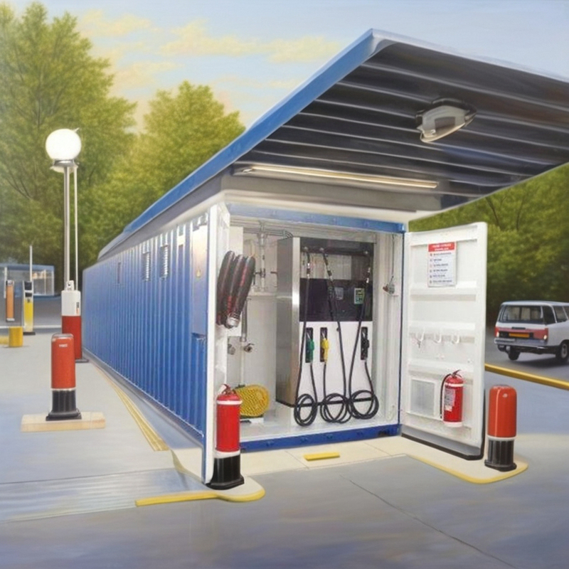 High Quality Gasoline Container Gasoline Station