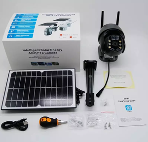 Cámara de Vigilancia de Seguridad IP con Panel Solar de Bajo Consumo, Tarjeta SIM 4G para Exteriores, IP65 Impermeable, Detección de Movimiento PIR, PTZ, WIFI - Product Image 6
