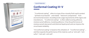 Recubrimiento conformal 4, a prueba de humedad, a prueba de polvo, a prueba de líquidos químicos, a prueba de sal o a prueba de azufre, recubrimiento de grado electrónico - Product Image 2