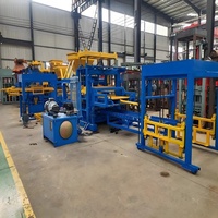 Machine à fabriquer des blocs de ciment, presse vibrante électrique pour la production de briques et de pavés en béton creux