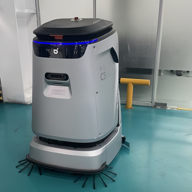 smart commercial cleaning robot Smart Intelligent Commercial Cleaning Robot with Vacuum Featuring Dust Pushing Floor Technology