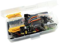 Kit de composants électroniques assortis pour Raspberry Pi/STM32 830, fils de liaison pour breadboard, module d'alimentation, interrupteur