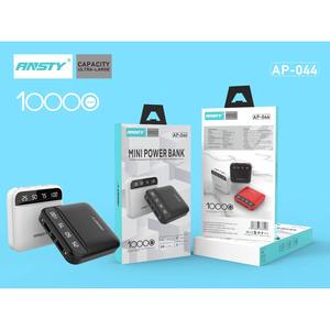 Ansty AP-044 Mini Power Bank 10000 mAh 2.1 A Carga Rápida Color Negro - Product Image 3