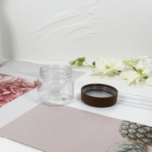 3oz 4oz 5oz 6oz Pot de crème en plastique PET transparent pour l'emballage - Product Image 2