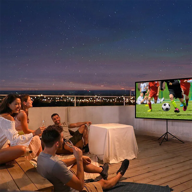 LED-Fernseher 32 40 43 50 55 Zoll Smart Android Outdoor-Display Unterhaltung Musik TV 4K LCD-Fernseher Outdoor-TV