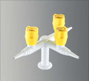 Robinet de gaz à trois voies pour laboratoire et hôpital, fournisseur d'équipements de laboratoire, fabriqué en Chine - Product Image 5