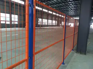 Best Selling Machine Safety Fence High Quality Steel Metal Wired Fence For Robot Security Fencing