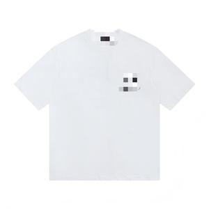Venta al por Mayor de Camisetas de Manga Corta de Algodón, Moda de Alta Calidad con Estampado Original de Cruz Chrome Heart en la Espalda - Product Image 3
