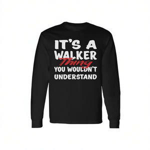 T-shirt à manches longues Walker : C'est une chose qui appartient à Walker, tu ne l'aurais pas compris. - Product Image 2