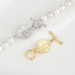 เครื่องประดับทองเหลืองแบบ DIY ตะขอเกี่ยวชุบทองสำหรับสร้อยข้อมือสร้อยคอ - Product Image 5