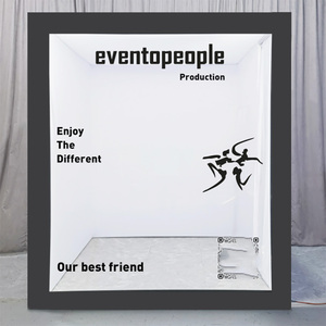 ตู้โชว์ภาพถ่ายนิตยสารแบบพกพา2025พร้อมอุปกรณ์ประกอบฉากฟรี - Product Image 3