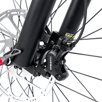 Vélo de montagne électrique EM19 E Mtb de qualité supérieure, directement de l'usine, transmission intermédiaire, 12 vitesses, fibre de carbone, double suspension