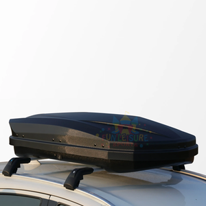 Coffre de toit de grande capacité Support de coffre de voiture ABS Support de rangement Boîtes de toit de voiture pour stocker de grandes quantités Cargo Bagages Accessoires - Product Image 5