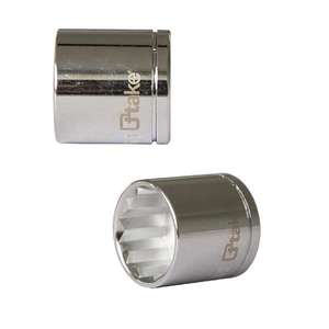 Clé à douille 3/8 "Drive 5035 P avec bouche polygonale Matériau CRV Finition chromée pour réparation de bricolage-Support OEM personnalisé - Product Image 1