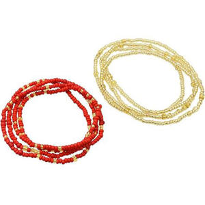 Conjunto de cuentas para cintura, joyería de verano, cintura colorida, vientre, cintura africana, cuentas para el cuerpo, cadena con cuentas, cadena para el vientre, joyería para Bikini - Product Image 6