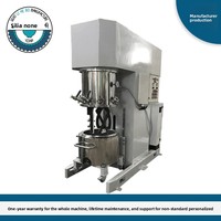 Mélangeur planétaire vertical à enveloppe extérieure en acier inoxydable 60L, mélangeur planétaire à fréquence variable économe en énergie