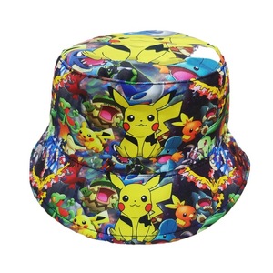Chapeau de pêcheur Kuromi pour enfants, mignon, style anime, My Melody, pour garçons et filles, protection solaire. - Product Image 2
