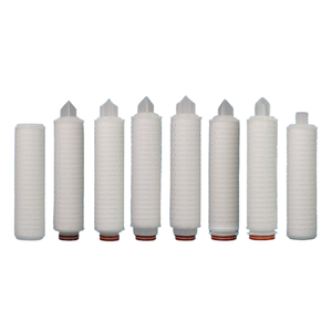 ไส้กรอง PTFE ขนาด 10 นิ้ว ทนทานต่อสารเคมี ป้องกันน้ำเกาะ สำหรับกรองของเหลวที่เป็นกรด/ด่าง ไม่มีเส้นใยหลุดออก มีตัวเลือกโอริงซิลิโคน - Product Image 1