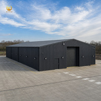 Nave Industrial Prefabricada de Acero, Expandible, Resistente a la Intemperie, Estructura Metálica Duradera para Almacenamiento o Taller